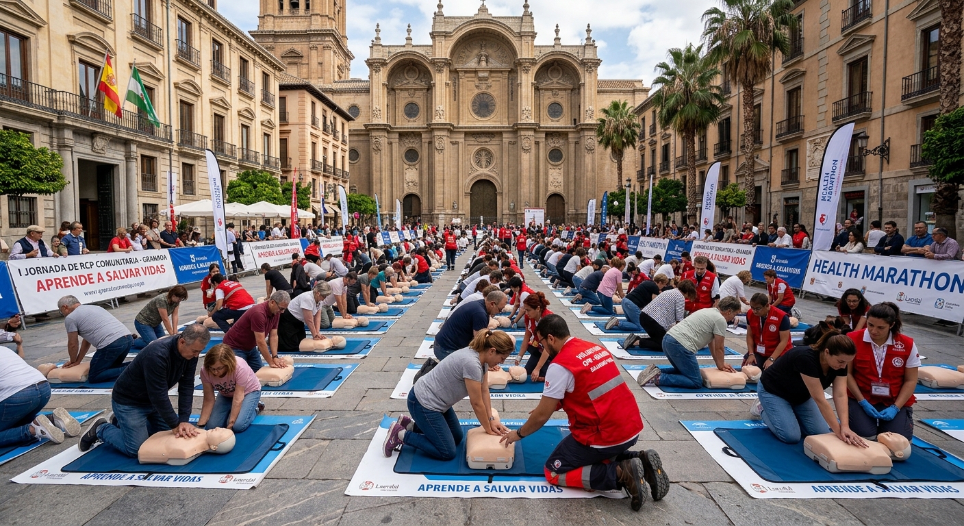 Espacio cardioprotegido con desfibrilador